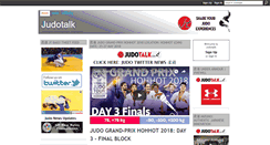 Desktop Screenshot of judotalk.com